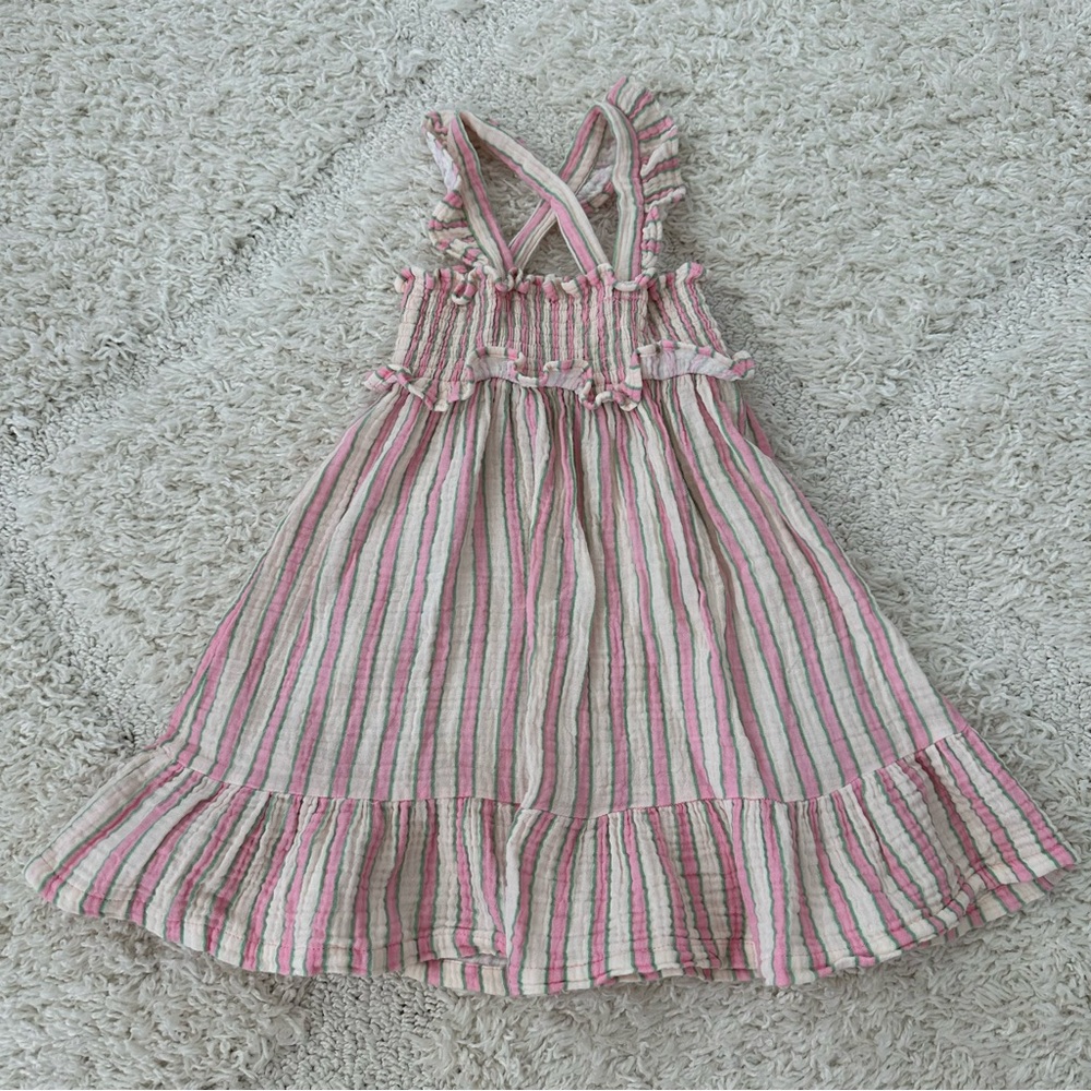 Angel Dear Smocked Ruffle Sundress